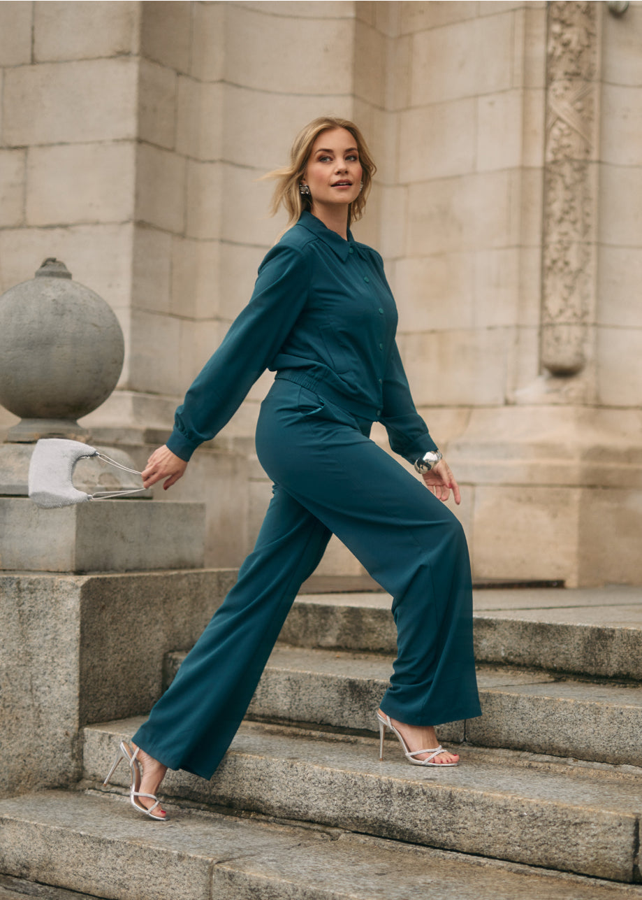 Lolani Wide Pants Deep teal