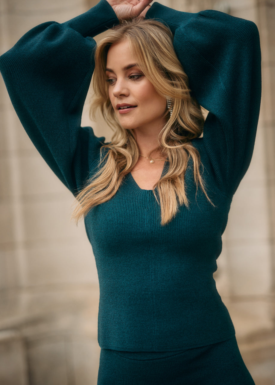 Fifi Sweater Deep teal