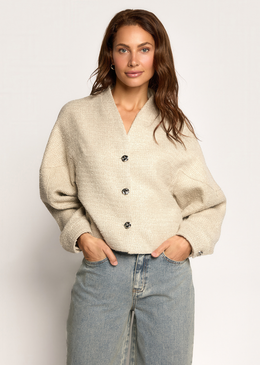 Lesly Boucle Jasje - Light Caramel