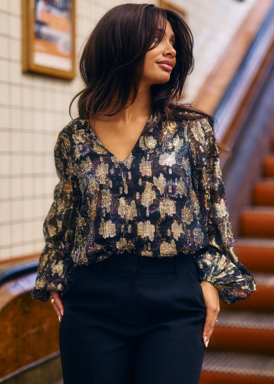 Beandra Blouse Multi paisley