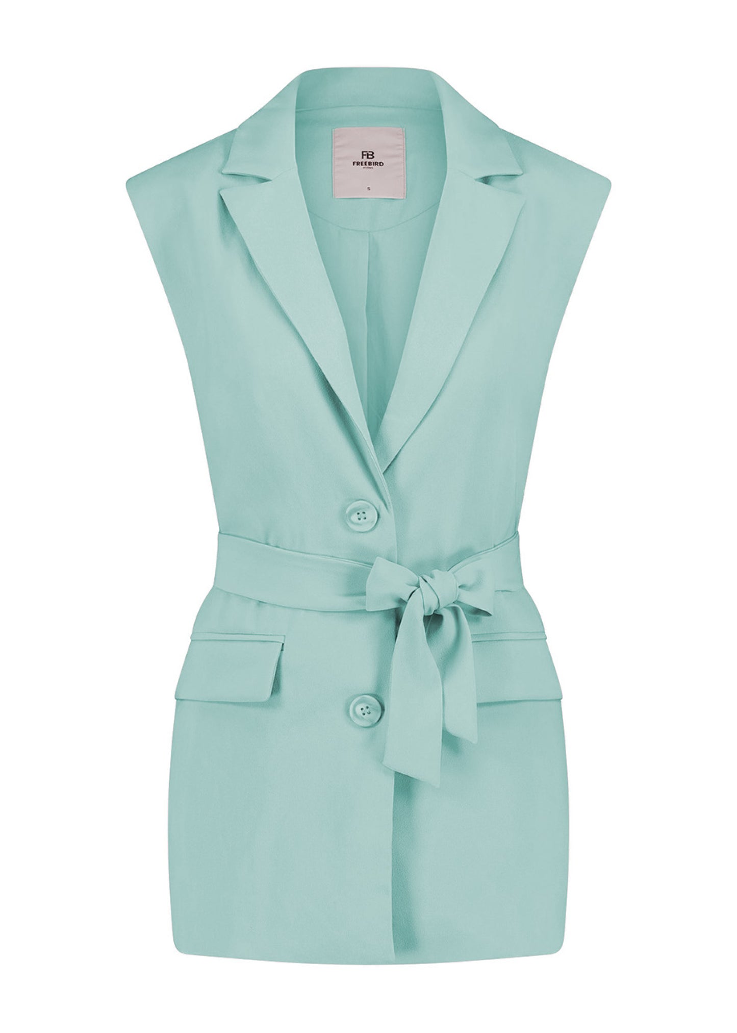 Loretta Gilet Aqua green