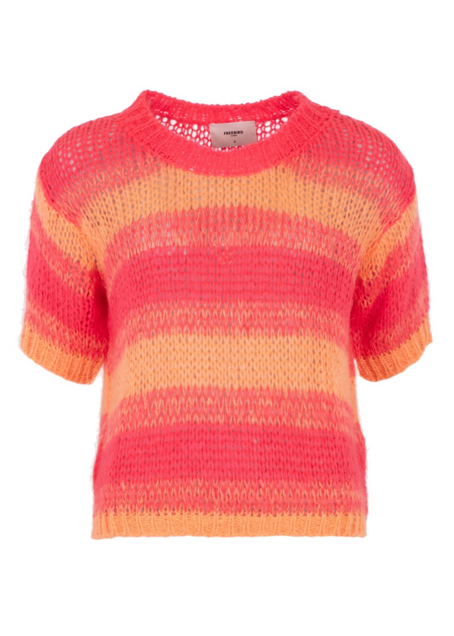 Kirsty Ss Pull Over Melon-Pink