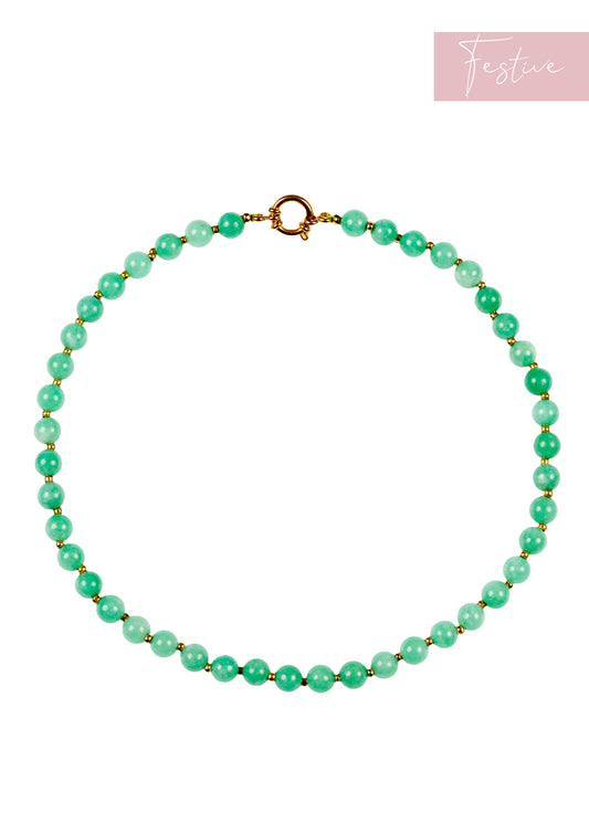 Aylin Jade Sea Green Necklace