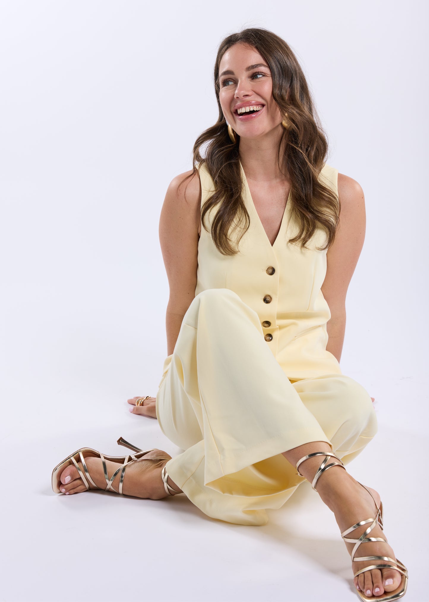 Germani Gilet Butter Yellow