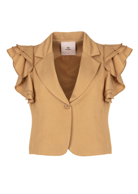 Gabriela Blazer Champagne