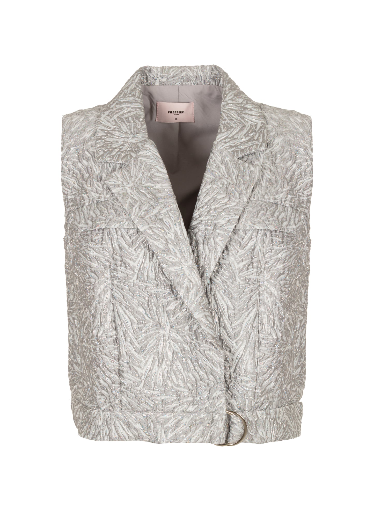 Gabriela Gilet - Silver Grey