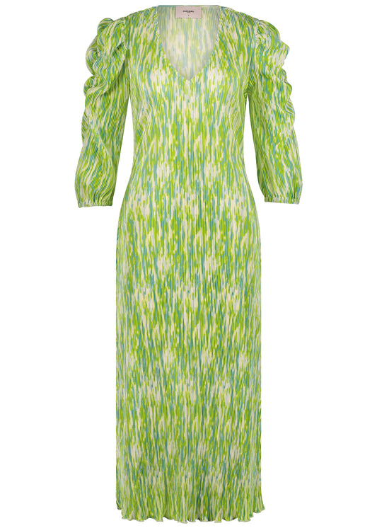 Gayla Dress Abstract green