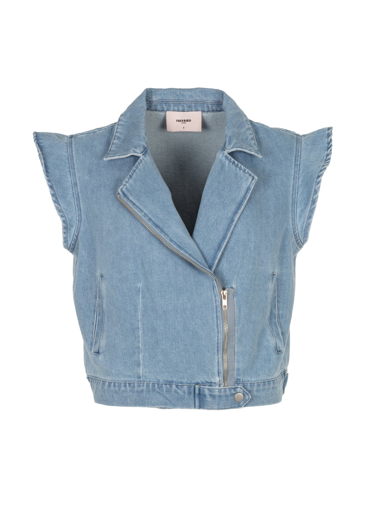 Gilles Gilet Light Blue