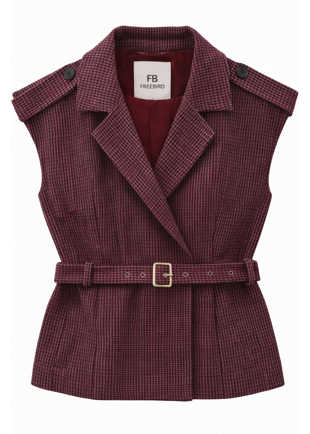 Gimona Gilet - Pink Cherry