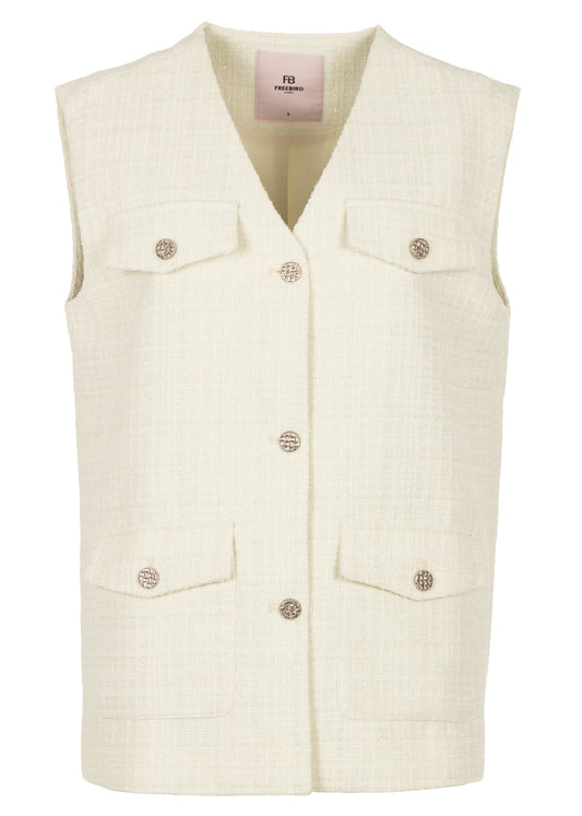 Glory Gilet Off-white