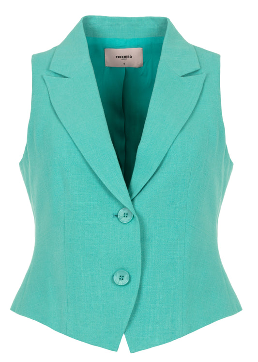 Gracy Gilet Sea green