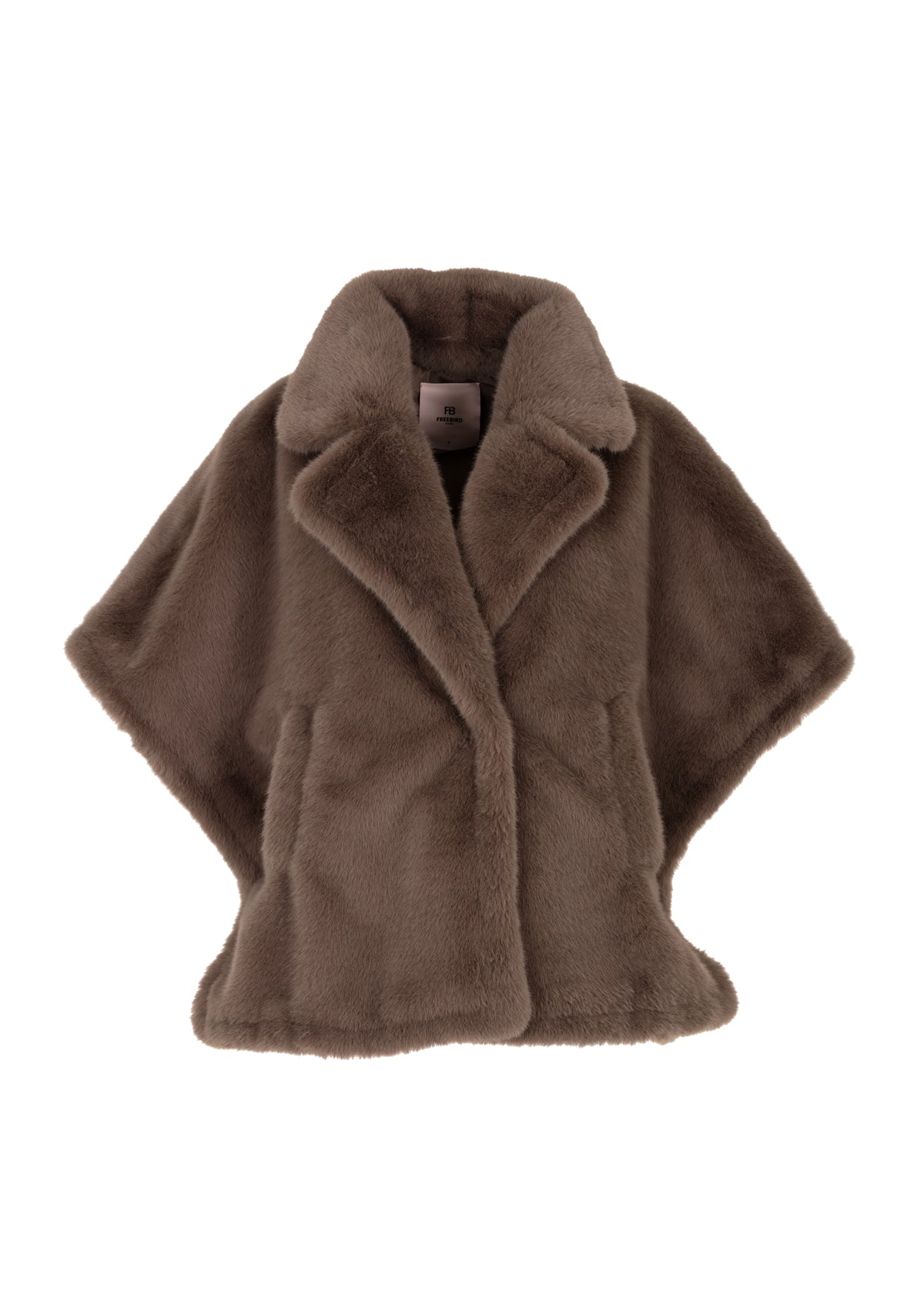 Greta Faux Fur Gilet - Taupe