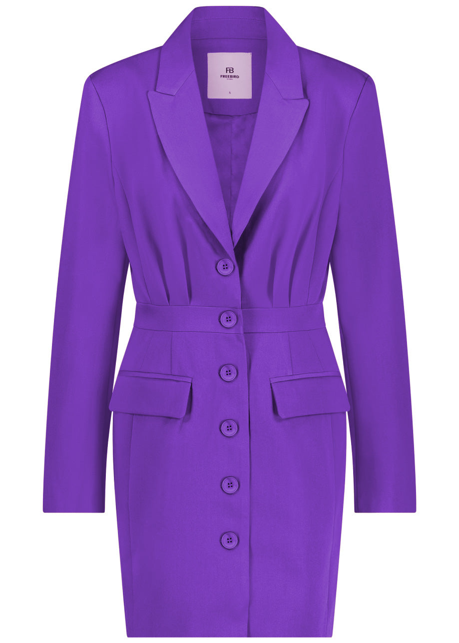 Ilana Dress Pop Purple