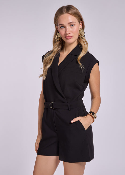 Jackline Sleeveless Jumpsuit - Black