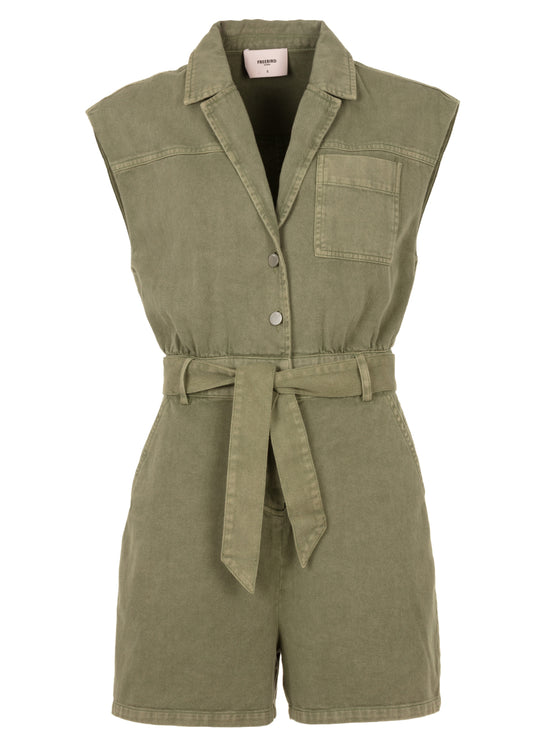 Jante Jumpsuit Oil green
