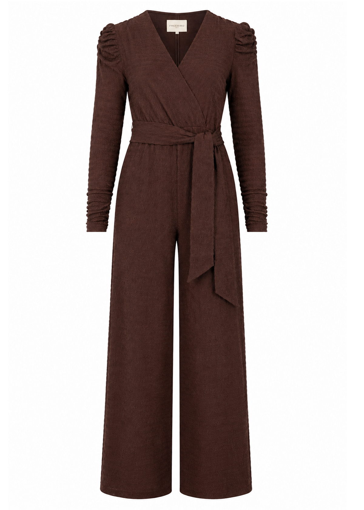 Joria Structured Jumpsuit - Dark Chocolate