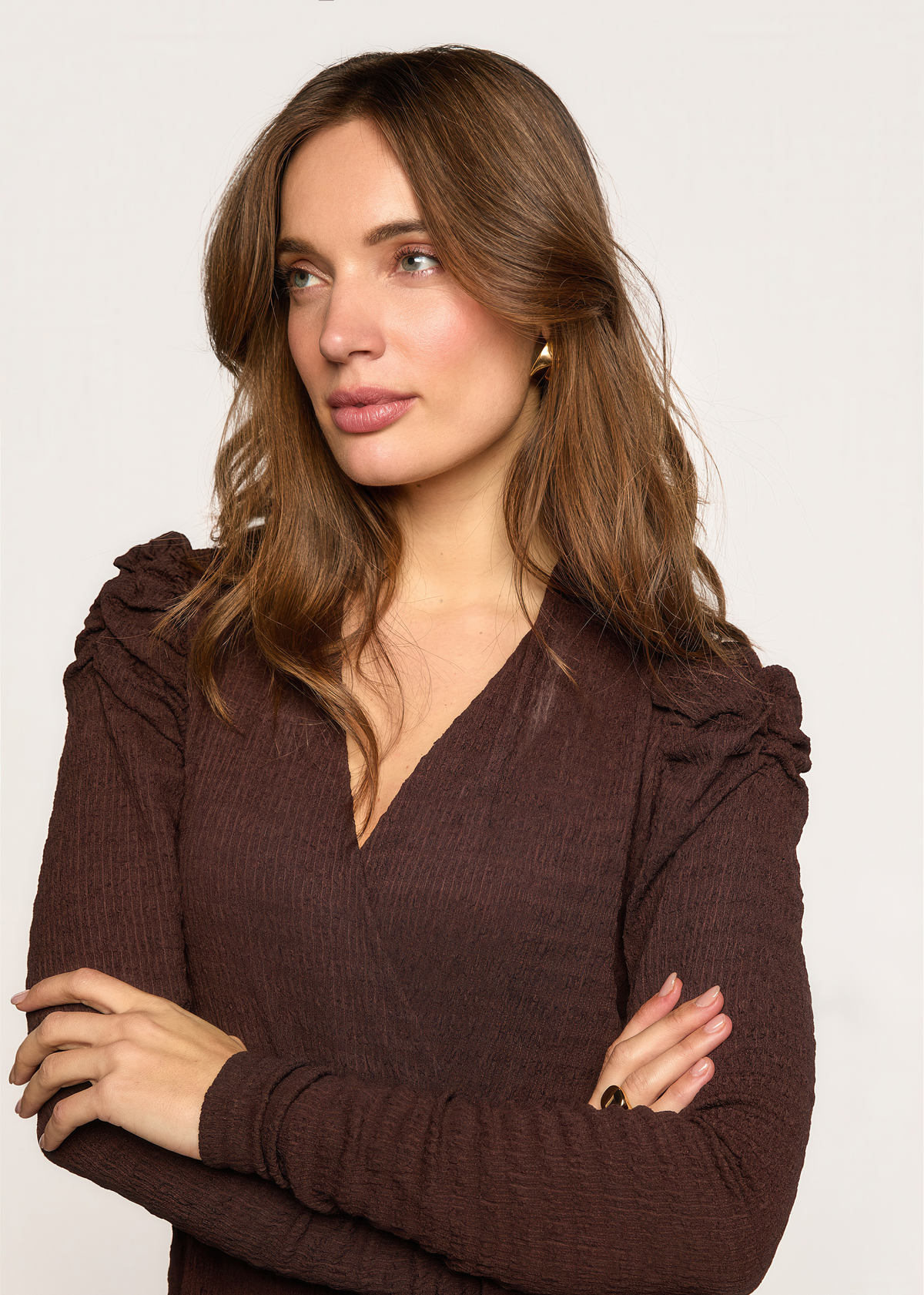 Joria Structured Jumpsuit - Dark Chocolate