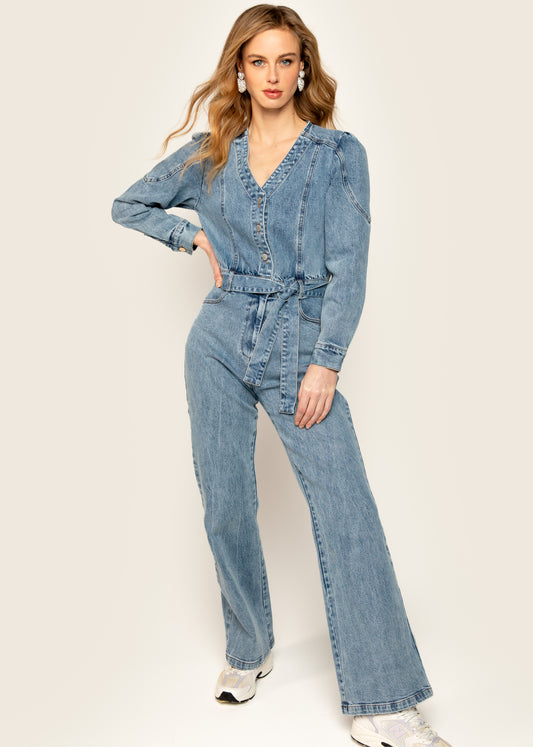 Josslyn Jumpsuit Blue