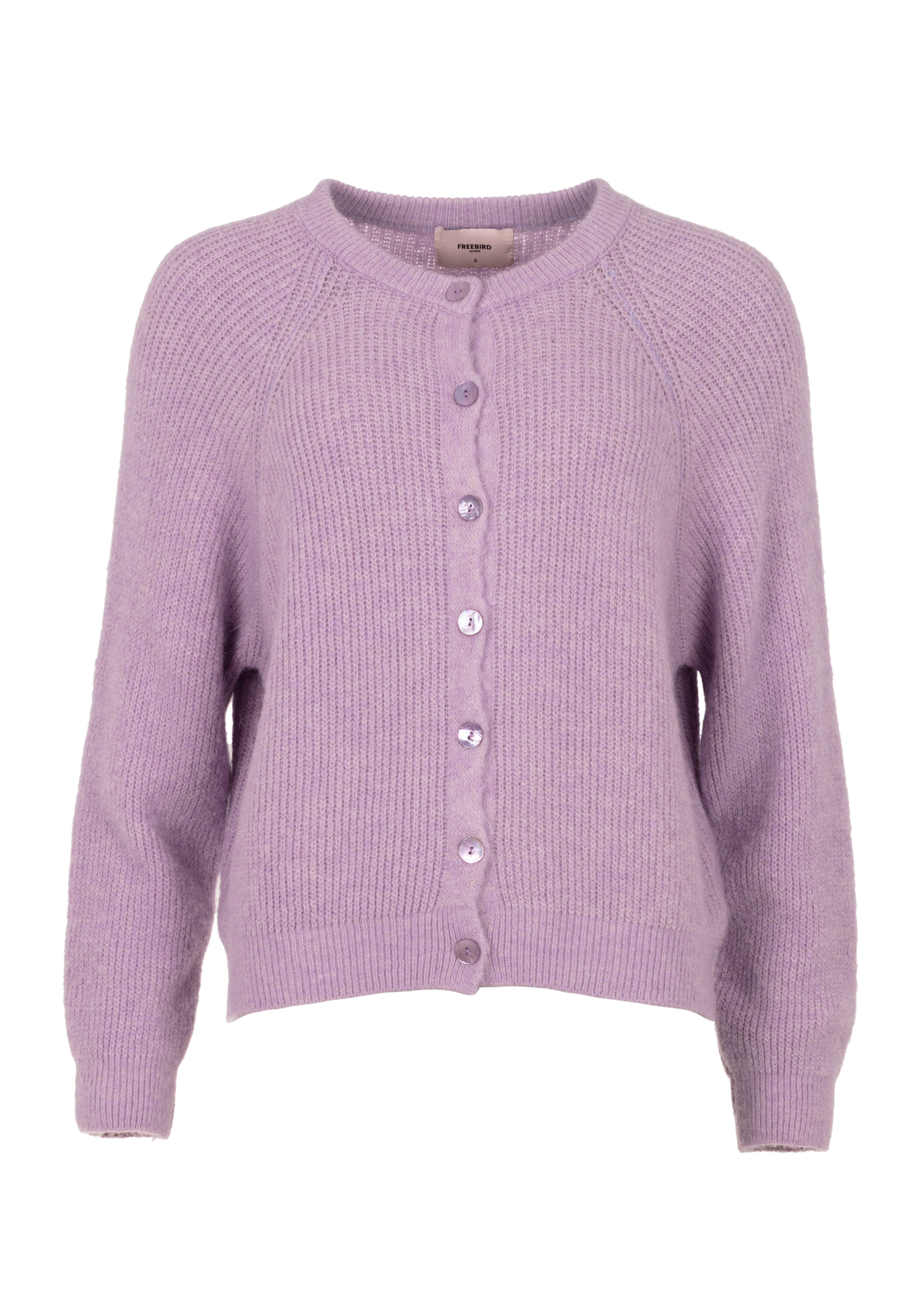 Kaitlin Cardigan Light purple Freebirdicons