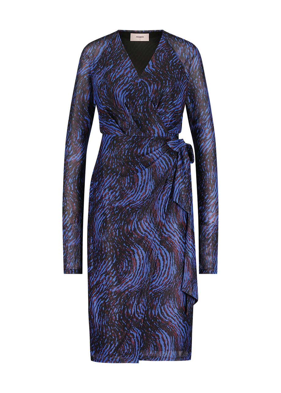 Kalika Midi Dress Ampora Blue