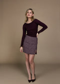 Silia Skirt - Pink Cherry