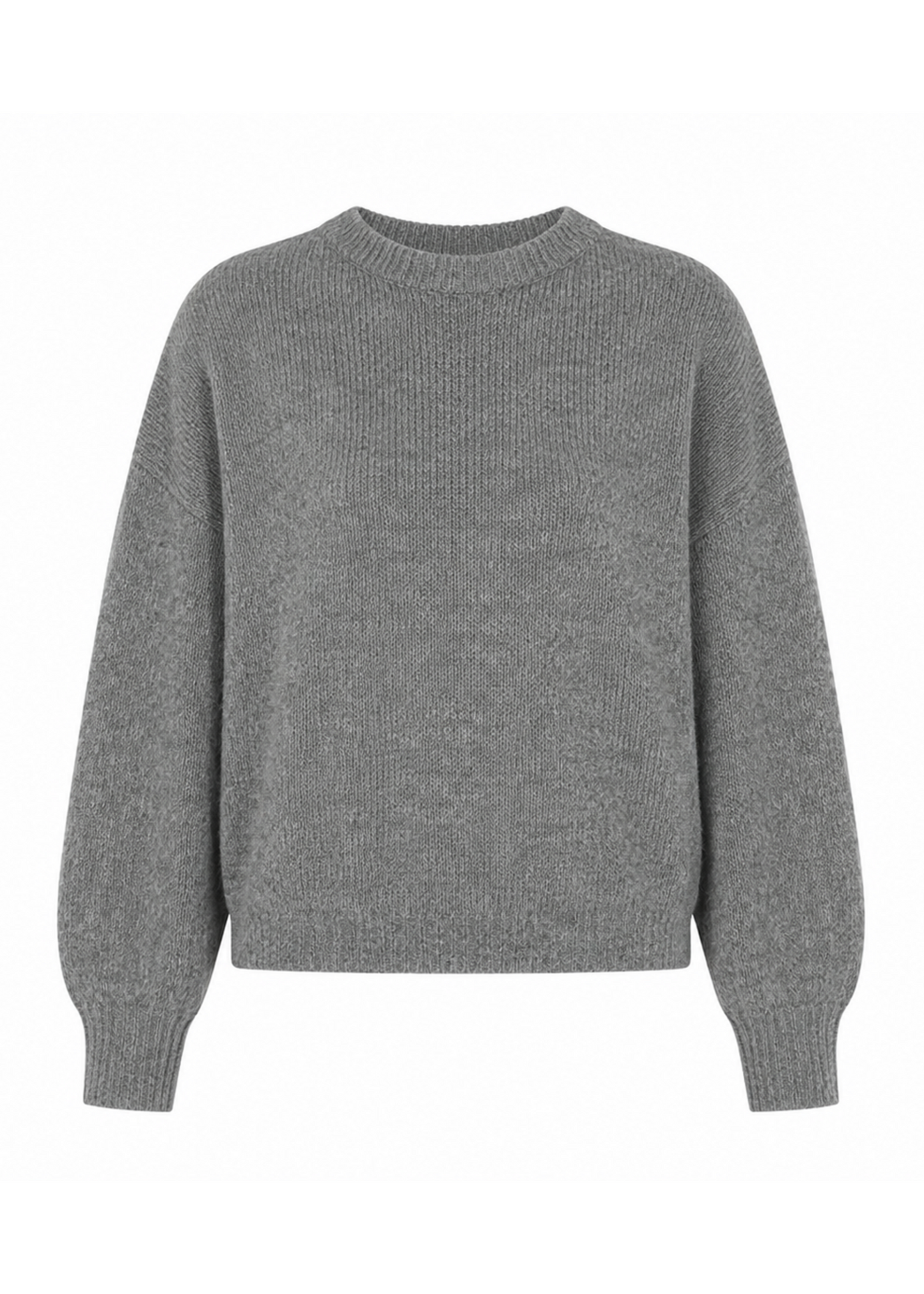 Kelsey Hairy Sweater - Luxury Grey