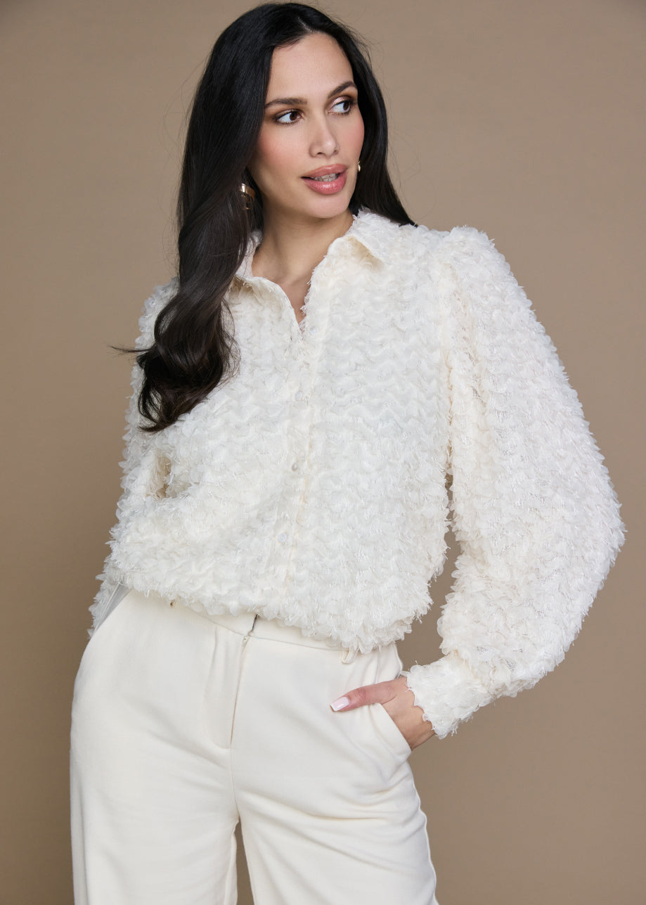 Kendall Blouse - Winter White
