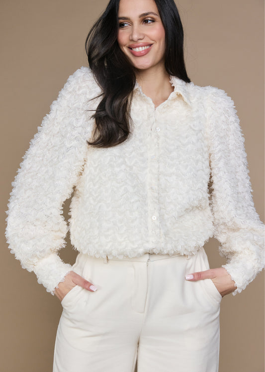 Kendall Blouse - Winter White