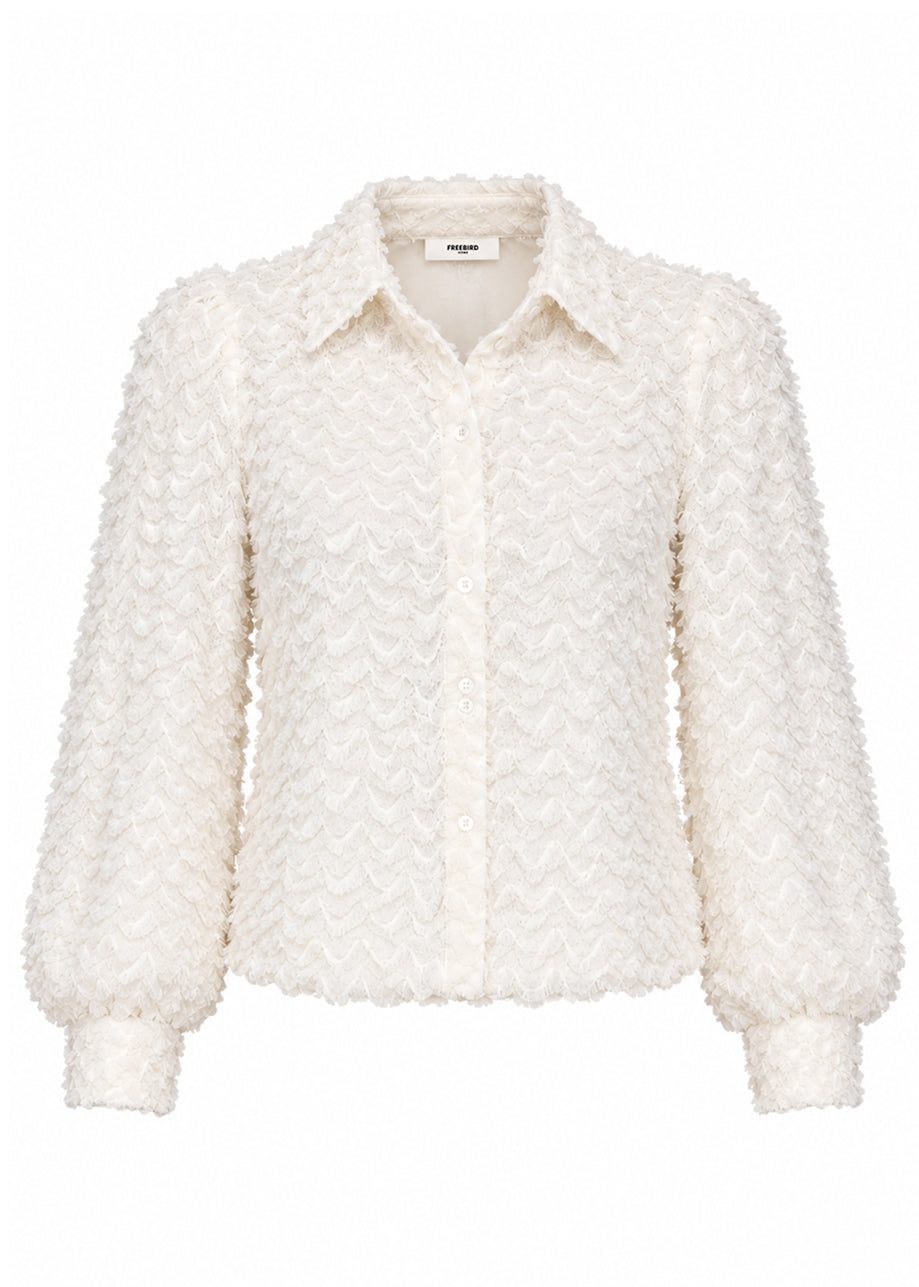 Kendall Blouse - Winter White