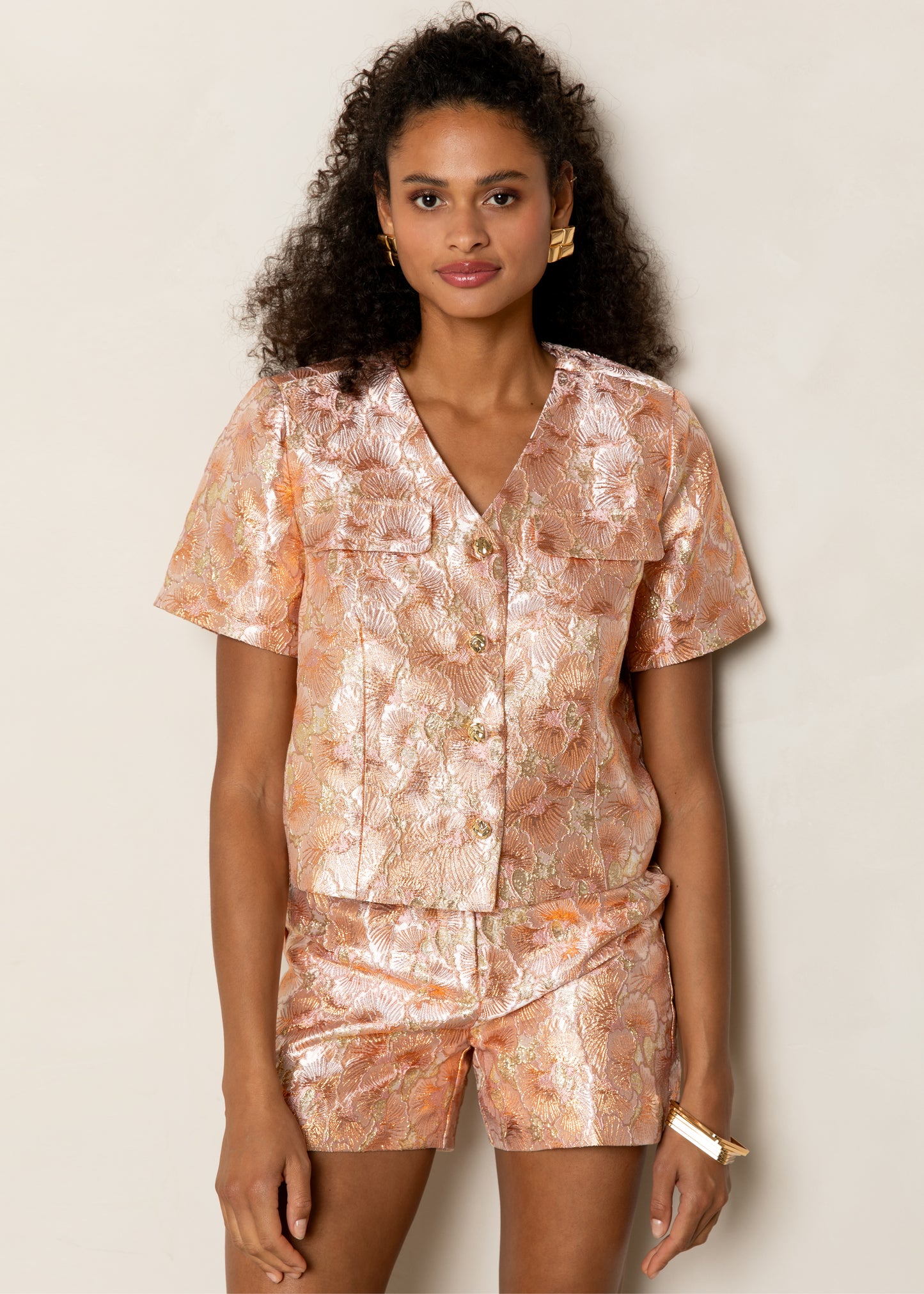 Plume Pants Multi Koraal