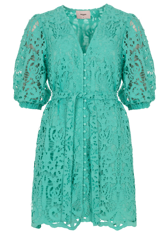 Leora Mini Dress Sea Green