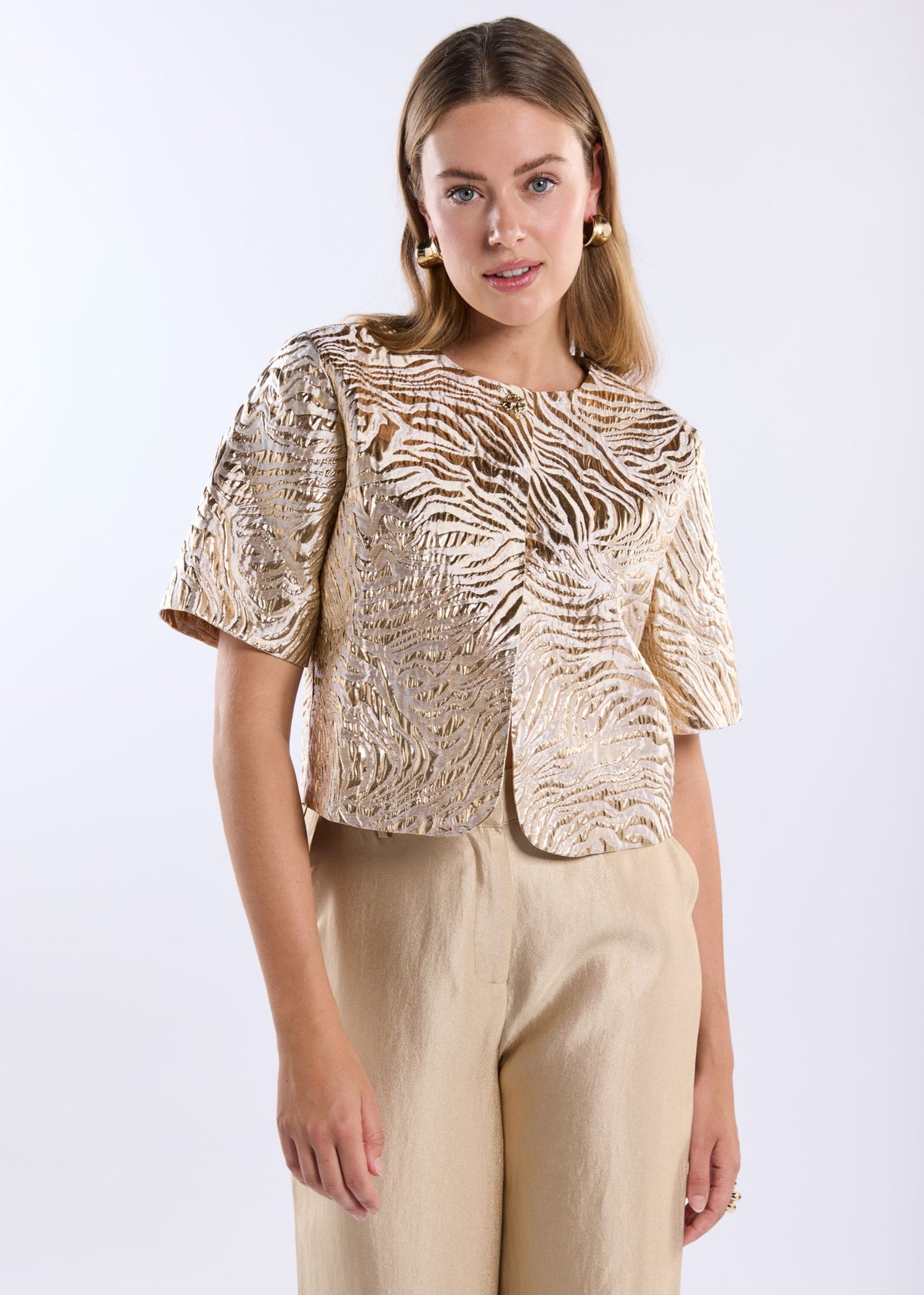 Livia Jacket - Gold