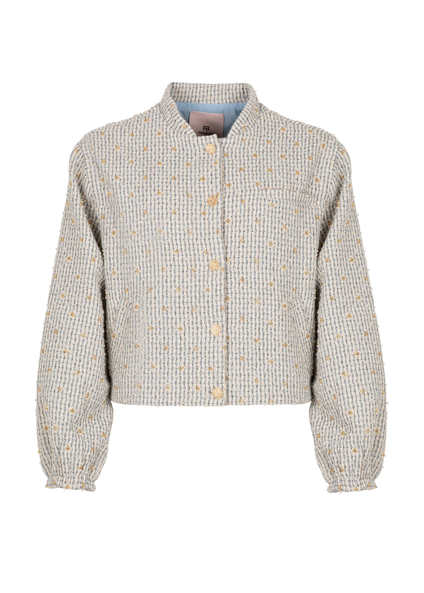 Lola Jacket Off-white/Blue