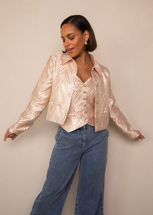 Jasmijn Blazer Rose
