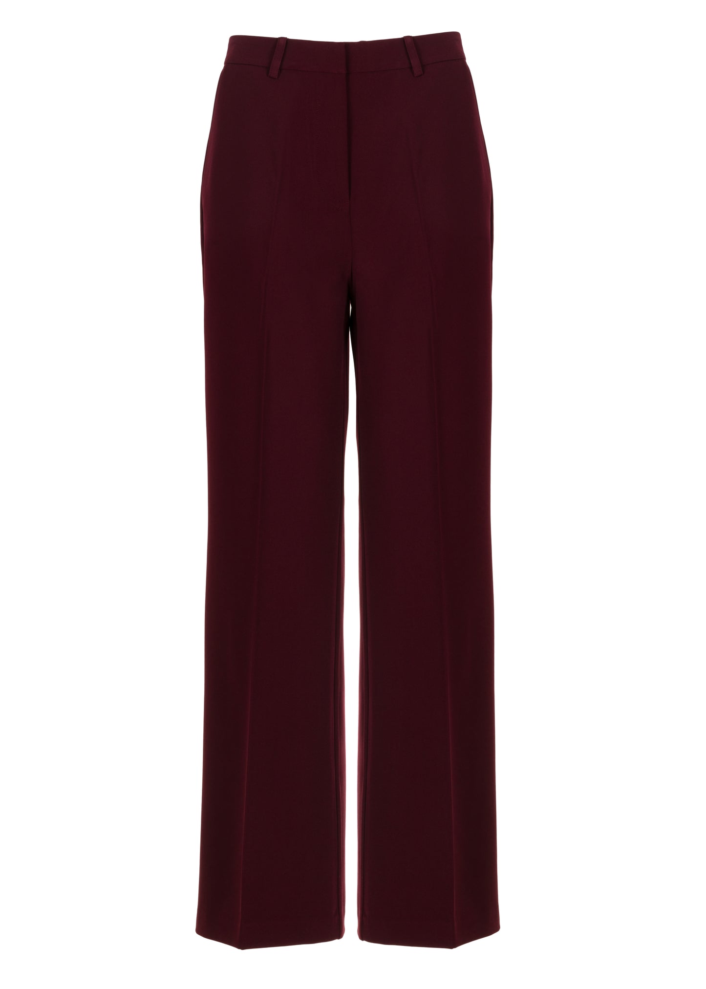 Lolani Pants Wide Burgundy