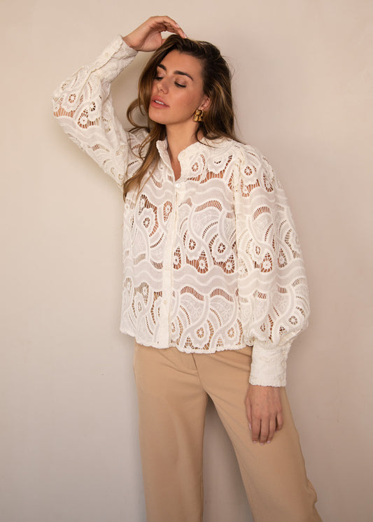 Borel Blouse Wit