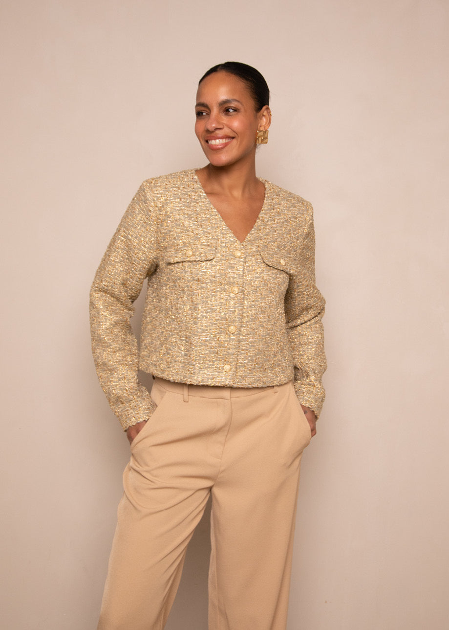 Larissa Jacket Goud