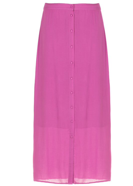 Maizie Maxi Skirt Pink Orchid