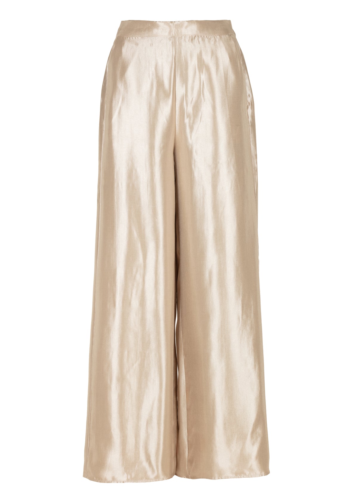 Panthea Wide Pants - Champagne