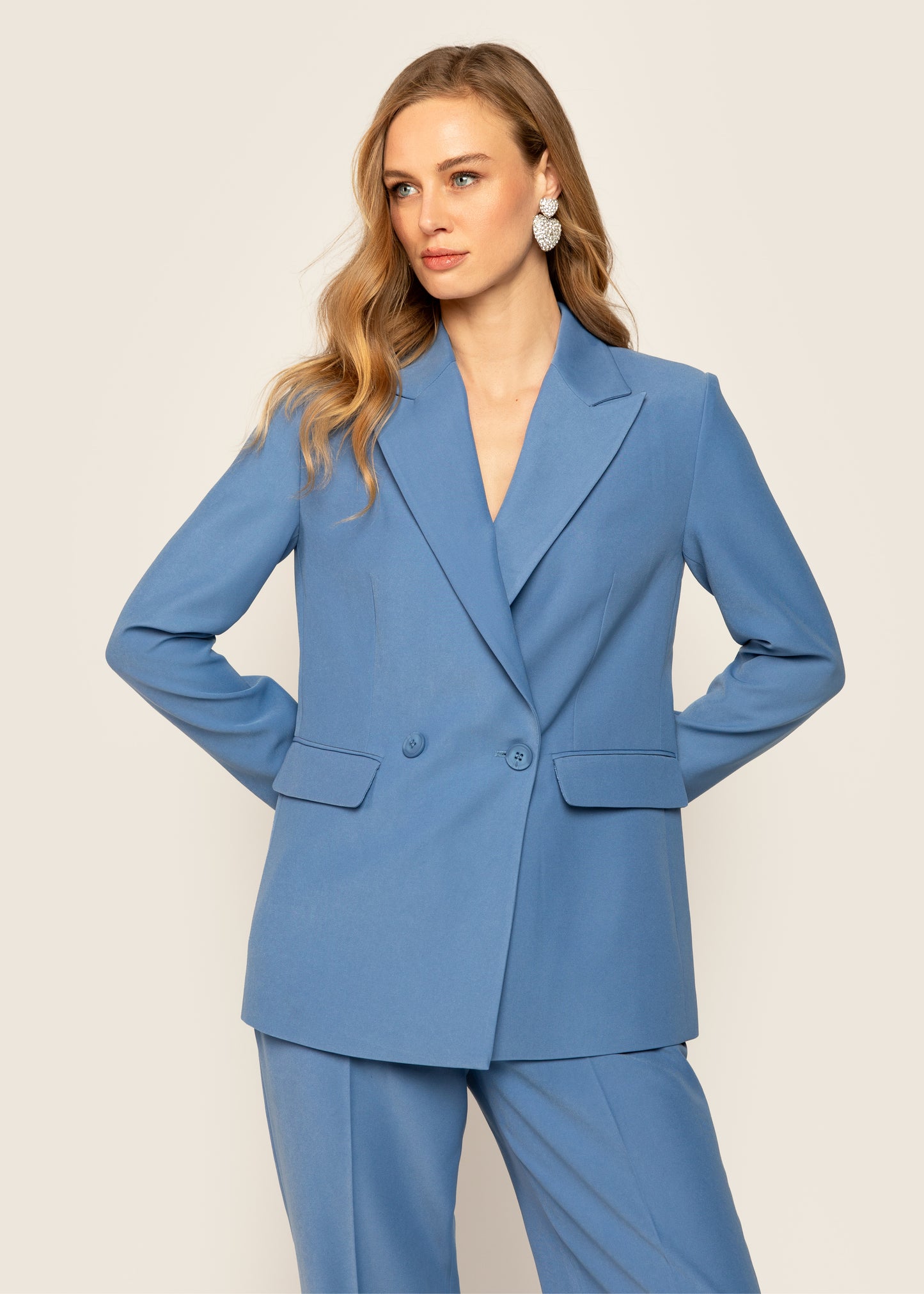 Lavina Blazer Ashleigh blue