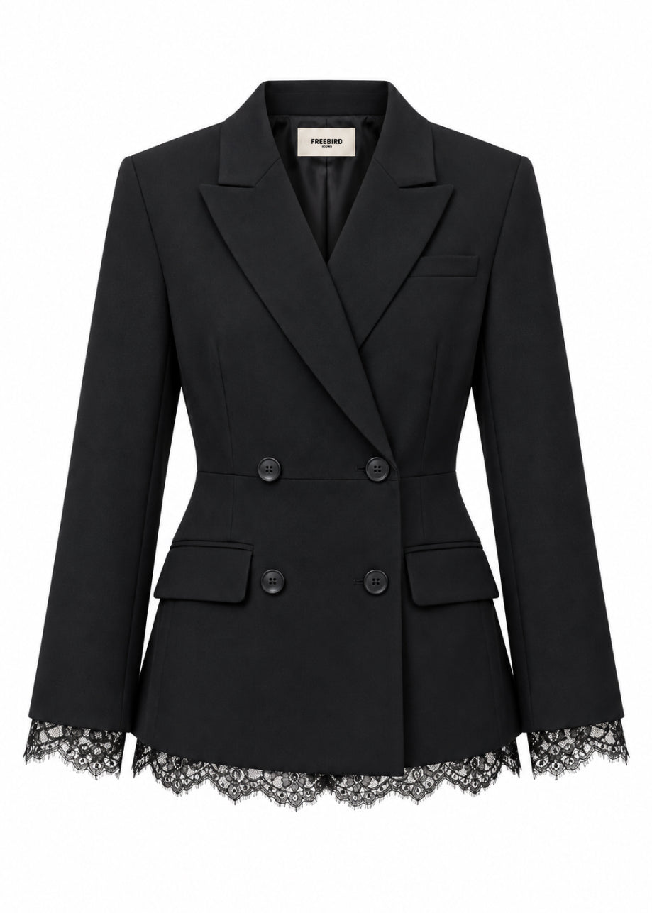 Phoenix Blazer - Deep Black