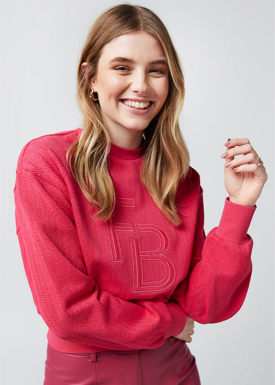 Pia Sweater Bright Pink