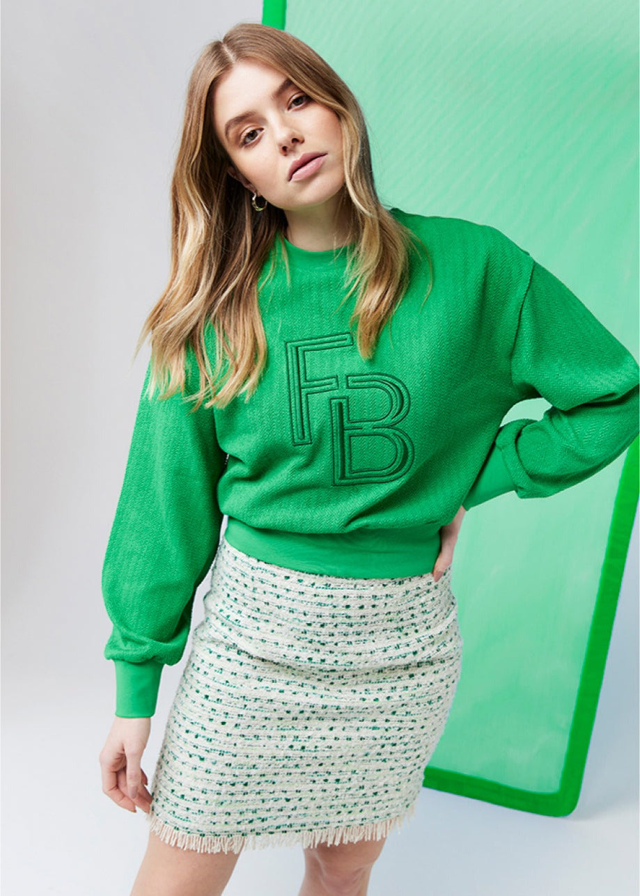 Pia Sweater Pop Green