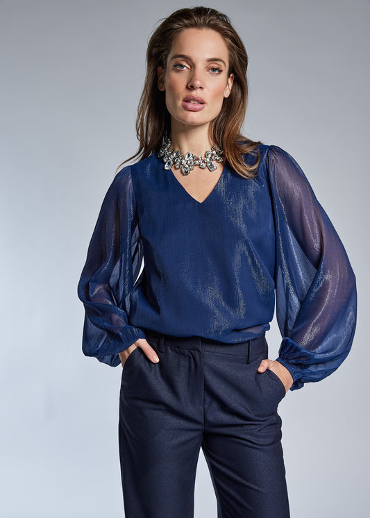 Beandra Blouse Blauw