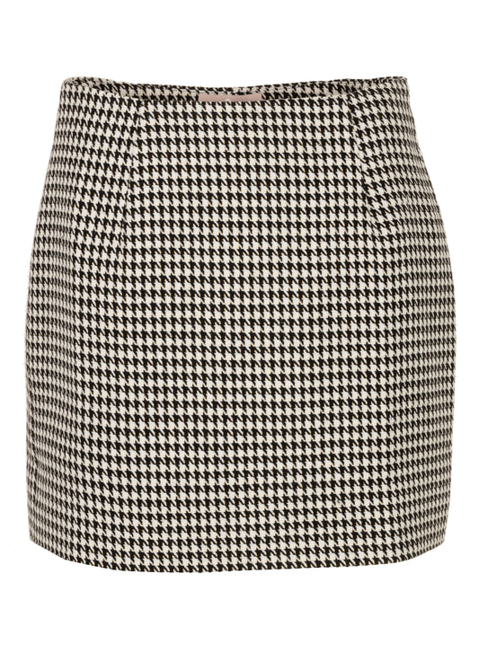 Rachna Skirt Black/Off-white