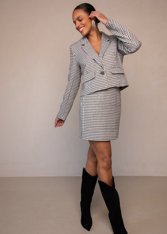 Linde Blazer Zwart/Wit