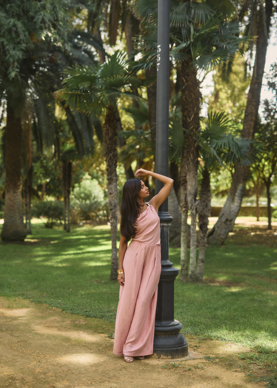 Tona Sleeveless Top - Powder Blush