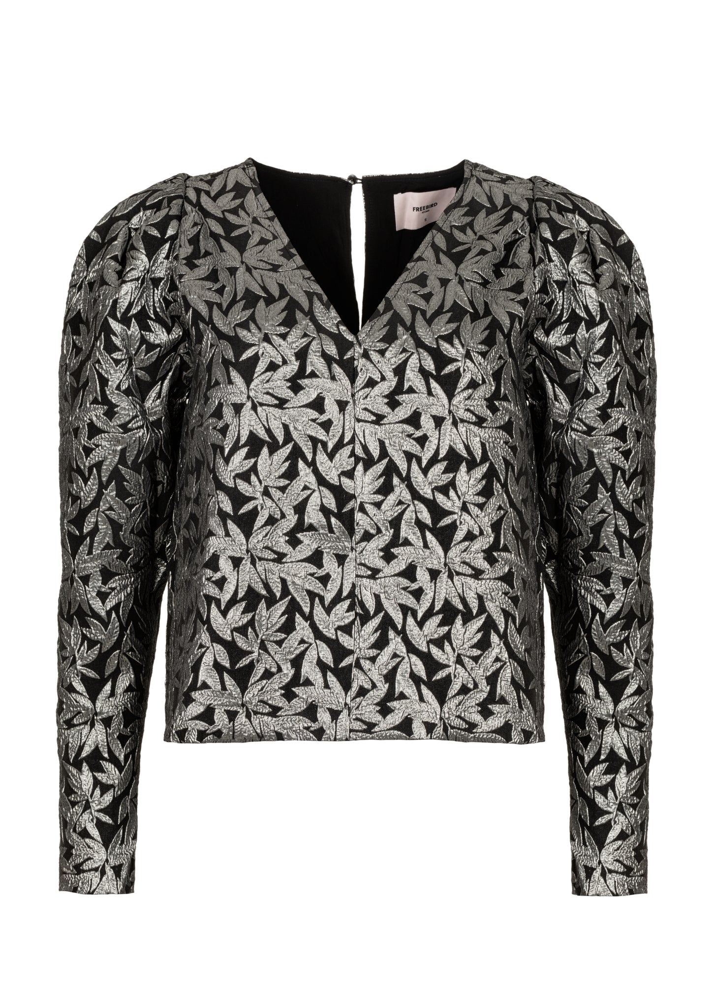 Talitha Blouse Black/Silver