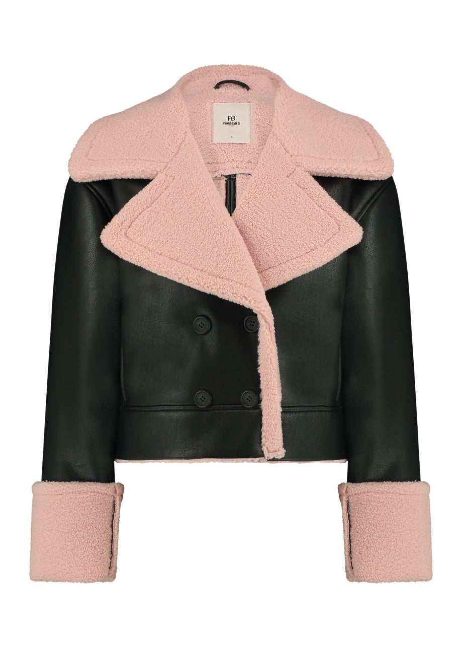 Taylora Mini Jacket Soft Pink