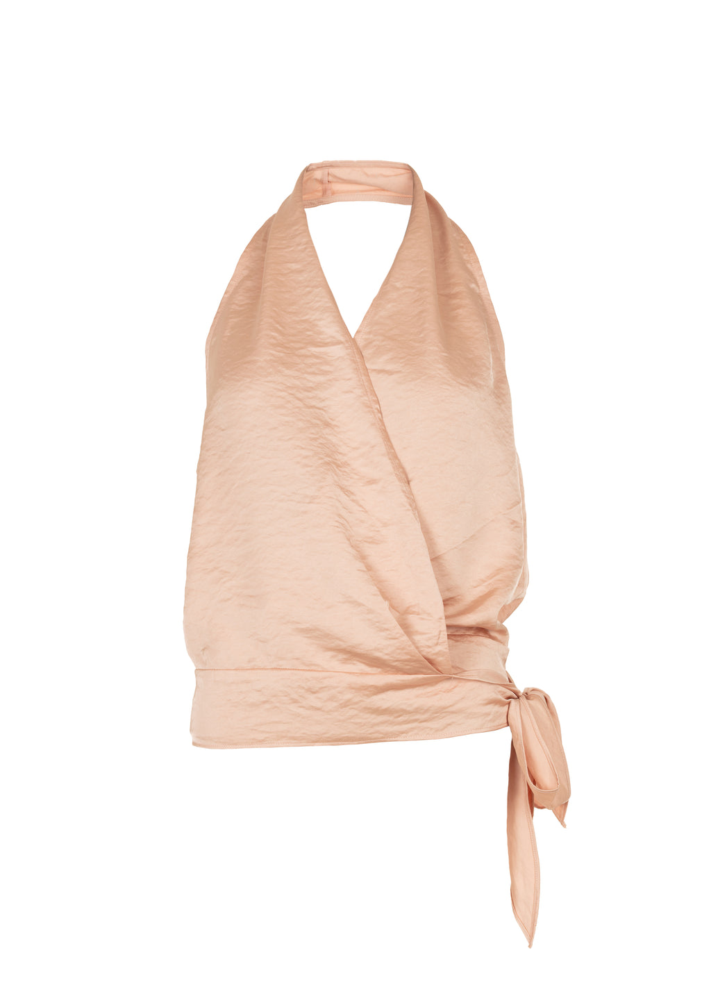 Telena Halter Top - Powder Blush